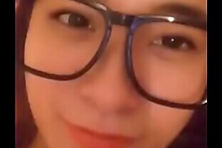 Chinese Cam Girl XiaoGui - Masturbation Show Wearing Glasses