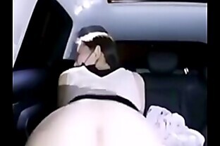 Chinese Cam Girl Car show