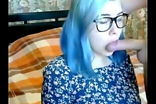 girlfriend doing Blowjob Jungle