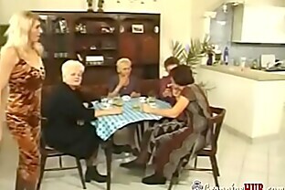 Kinky German Grannies Group Sex Perversion