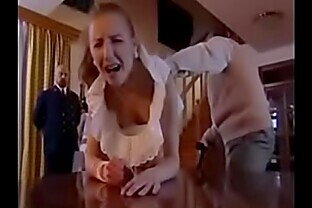 Thai in Braces doing spanking