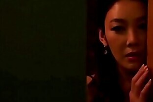 Jin-jo masturbates while watching her friend get fucked