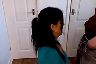 Montse Swinger The Pizza Girl Blowjob