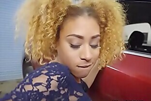Ebony gf cheats with mechanic