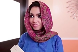 Busty muslim teen creamed