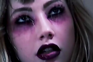 Hell yeah! Goth teen nympho Ivy Wolfe goes CRAZY!