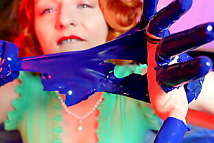 Latex Ripped Damaged Gloves