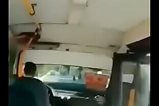 Chupando en santa Marta buseta