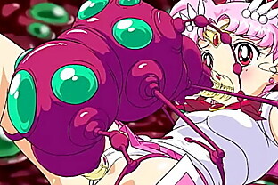 Princess Usagi Small Lady - Chibiusa deflowered by tentac1es