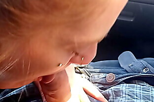 Red head loves sucking asain cock part 8