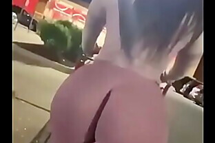 culona en mallones spandex lycra