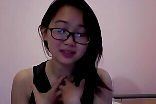 Cute and sexy Asian teen, Harriet Sugarcookie