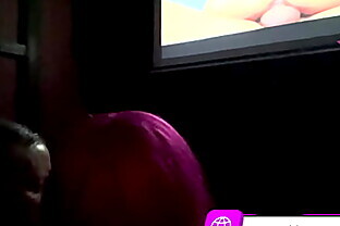Facial at the Adult Movie Theater