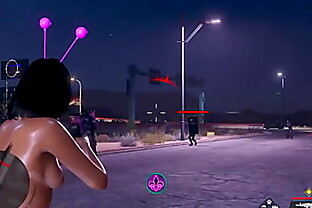 18  Saints Row (2022) Cute Asian Girl Gameplay [Part 33] - Wait for the Train