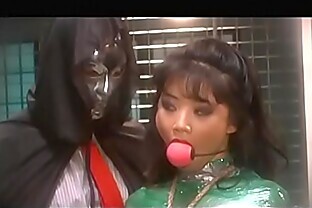 Bind well shaped east asian beauty gets her pussy fucked by strange man
