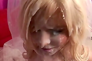 Extreme Bride Facial with Pornstar Kenzi Marie