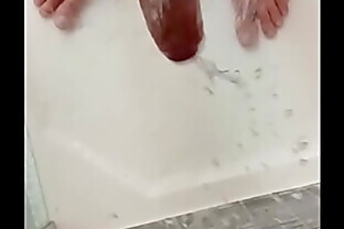 showering my dick