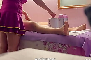 Wax and Blowjob at Asian Massage Parlor 2
