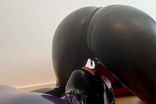 TouchedFetish – Latex couple Eating Pussy  Lick my Pussy  Pussy Licking  Facesitting in Rubber Catsuit