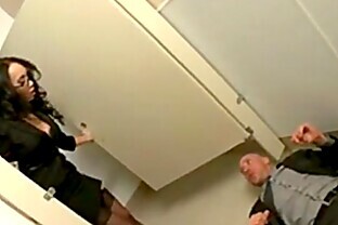 BIG TIT ASIAN OFFICE SLUT CAUGHT MASTURBATING IN HEELS with  Johnny Sins View more videos on