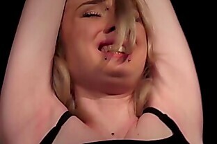 BDSM - Teen tied up and fucked in rough sexual pleasure