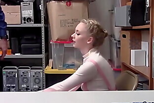 Teen shows him what's under her dress