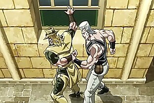 jojo's bizarre adventure stardust crusaders Egypt Arc capitulo 12 (sin censura)