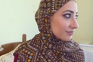 Arab beautys hairy pussy filled with cock