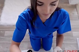 Red lips Nurse and Plumber Pissing