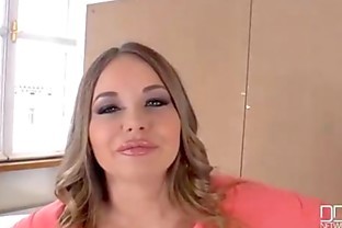 Love That Prick Hot Brunette Babe Sucks Big Cock And Licks Balls