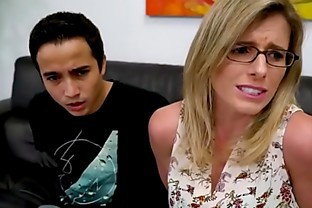 Step Son fucks his Step Mom with his Big Dick - Cory Chase