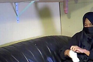 Muslim Allstars#1  Niqab Milking Table- Muslim Teen Creampie- Muslim Teen Blowjob- MuslimPorn.com