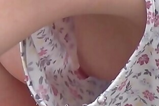 Asian babes nipples seen