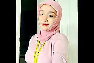 jilbab mahasiswi vcs terbaru full :  61 sec