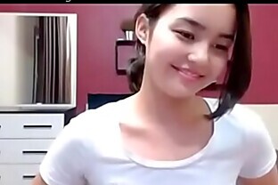 Cute Asian Girl on Webcam