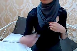 Big dick in Hijab Erotic at Nature