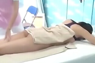 Asian Japanese Girl Massage Turns Sex In Glass Walls 29 min