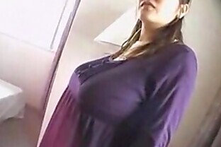 Pregnant asian with big fat tits