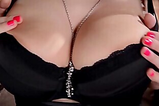 Viola shows us how a Busty Luxury Babe Masturbates