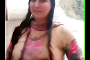 Pakistani Housewife doing Posing
