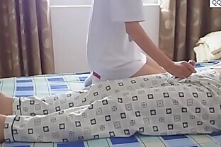 Cute Chinese Girl Handjob   Footjob