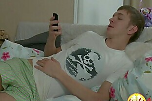 Blondy 18 year old seduces her step-brother and gets fucked hard and long