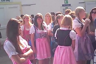 Oktoberfest sluts pissing