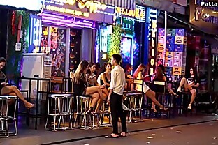 Lifeguard in Spandex with Tampon at Street