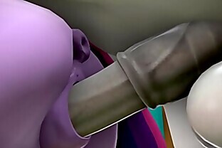 Princess Celestia fucks Twilight Sparkle while Cheerilee drinking her cum