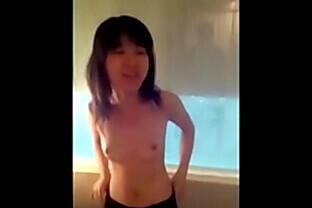 Asian Pink Tits torture Locker room