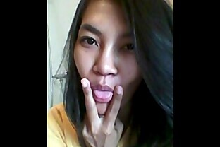 Hot Thai girl sucks fucks and squirts