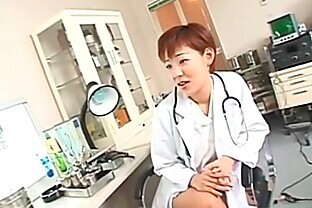 Uncensored Japanese MILF porn Doctor -