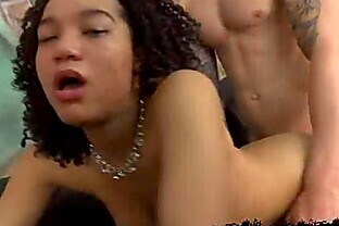 Ebony Slut Pixie Minx Used By White Guys